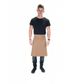 Eyelet Series Long Waist Apron Canvas With Pocket - Khaki 70X60cm