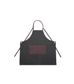 Eyelet Series Bib Apron Grey-Wine With Pocket P/C 70X86cm