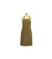 Eyelet Series Bib Apron Canvas With Pocket - Khaki 70X86cm