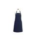 Eyelet Series Bib Apron Canvas With Pocket - Navy 70X86cm