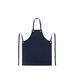 Eyelet Series Bib Apron Canvas With Pocket - Navy 70X86cm