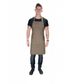 Eyelet Series Bib Apron Canvas With Pocket - Olive 70X86cm