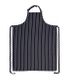 Large Navy/White Stripe Bib Apron