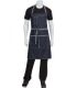 Bronx Denim Bib Apron - Indigo Blue