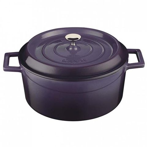 Round Casserole 2.6lt/20cm ? Purple Lava Trendy