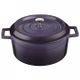 Round Casserole 2.6lt/20cm ? Purple Lava Trendy