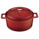 Round Casserole 6.7lt/28cm ? Red Lava Trendy