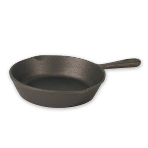 Round Skillet - Plain Cast Iron 200mm