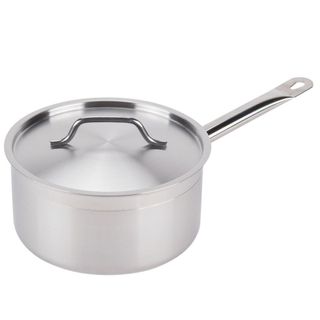 Genware Stainless Steel Saucepan 160x60mm