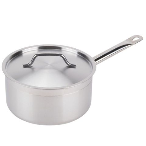 Genware Stainless Steel Saucepan 160x60mm