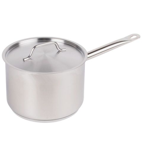 Genware Stainless Steel Saucepan 180x115mm