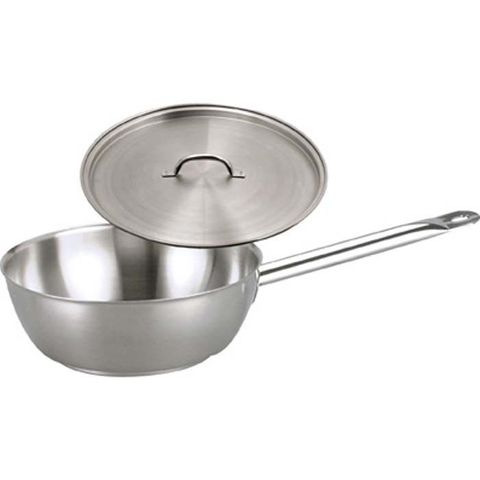 Elite Saute Pan with Lid 18/10 - 200x80mm