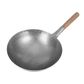 14'' Iron Wok with Wood Handle 355mm Chan Chi Kee