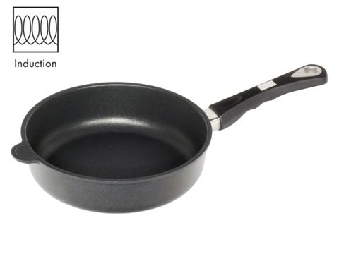 AMT Induction Braise Pan 24cm, H:7cm (Detachable Handle)