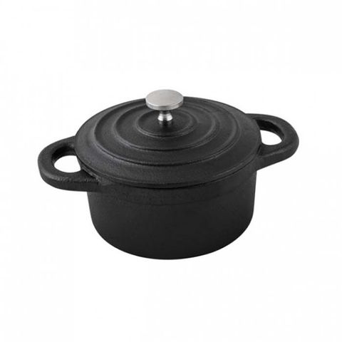 DIS MODA PROVENCE Mini Round Cast Iron Casserole 100x50mm