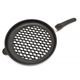 AMT Perforated BBQ Grill Pan 32cm, H:4cm (Detachable Handle with Black Inlay)