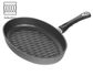 AMT Induction Fish Pan 35x24cm with BBQ Surface, H:5cm (Detachable Handle)