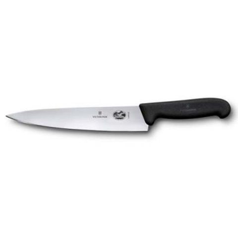 Victorinox Carving Knife with Broad Blade 25cm -  Black