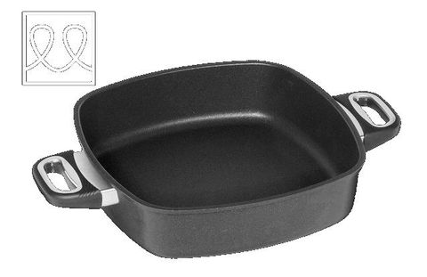 AMT Induction Square Pan 28x28x7cm (Standard Side Handles)