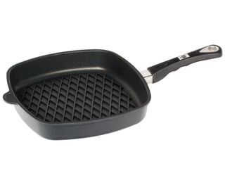 AMT Square Pan 28x28cm with BBQ Surface, H:5cm (Detachable Handle)