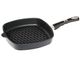 AMT Square Pan 28x28cm with BBQ Surface, H:5cm (Detachable Handle)