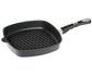 AMT Square Pan 28x28cm with BBQ Surface, H:5cm (Detachable Handle)