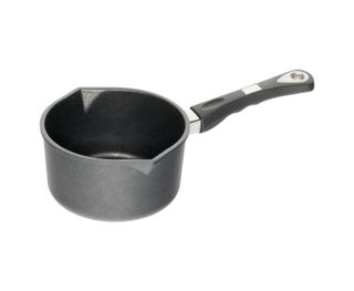 AMT Milk and Sauce Pot 18cm, H:9cm (Two Spouts and Detachable Handle)