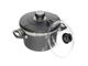 Induction Pressure Cooker Set 4.5 Liters (Pot 22cm, Lid 022SK + Glass Lid 22cm)