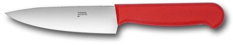 Lumas Hygiene Carving Knife Red-13cm