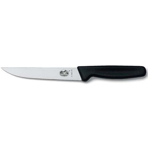 Victorinox Carving Knife with Narrow Blade 15cm - Black