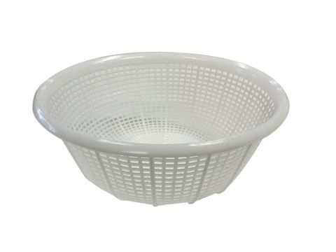 Plastic Colander Round (Coarse Mesh) 290x115 White