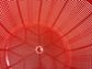 Plastic Colander Round (Fine Mesh) 385x136 Red
