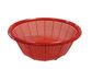 Plastic Colander Round (Coarse Mesh) 258x105 Red