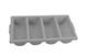 4 Compartments Cutlery Box Grey