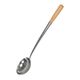 Chinese Wok Ladle 18/8 with Wooden Handle 125mm #3