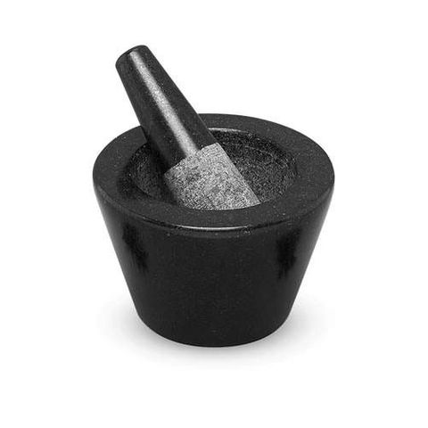 Avanti Mini Conical Black Mortar and Pestle 13cm