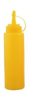 12oz Squeeze Sauce Bottles - Yellow