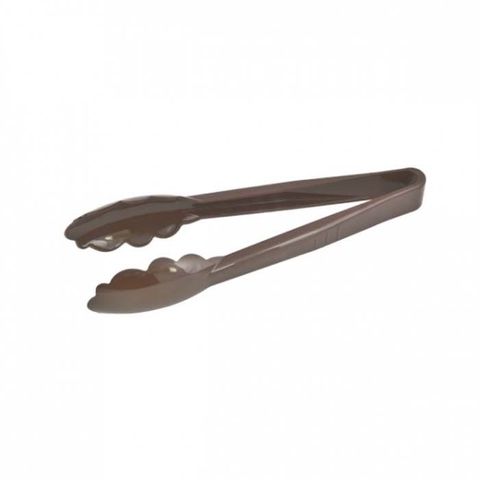 Polycarbonate Utility Tongs - 240mm Brown