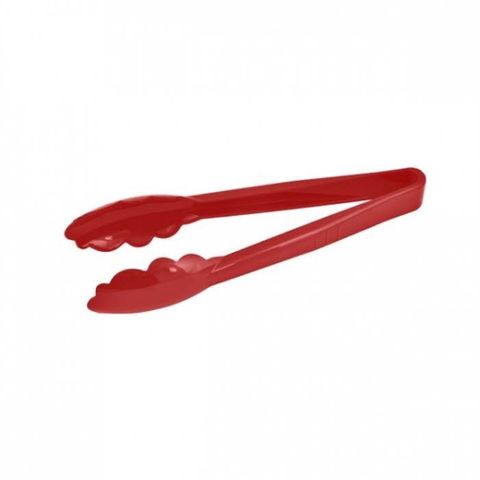 Polycarbonate Utility Tongs - 240mm Red