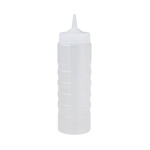 Sauce Bottle 750ml Clear Top/Clear Body - CATER-RAX