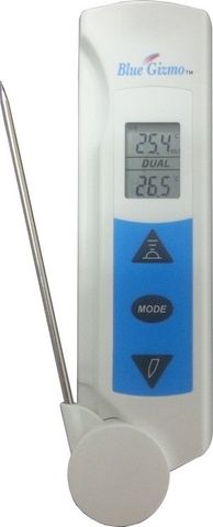 2-in-1 Non-Contact Infrared Thermometer with Probe (BG43R)