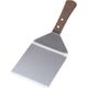 Burger Turner with Wood Handle S/S 130x110mm