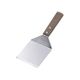 Griddle Scraper with Wood Handle - 95x110mm