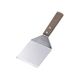 Griddle Scraper with Wood Handle - 95x110mm