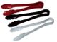 6'' Food Tongs - Black 150mm