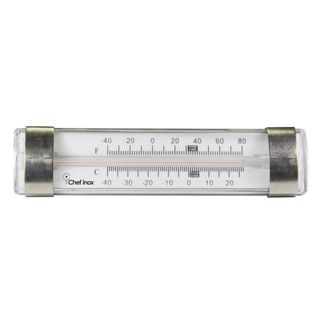 Thermometer Fridge/Freezer Glass Tube 130x35mm