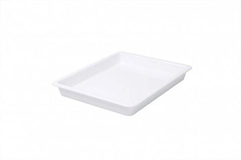 Melamine Food Pan 1/2 Size 40mm RYNER White