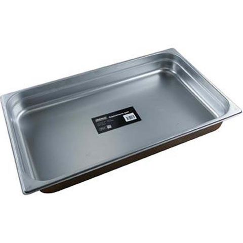 Gastronorm Pan 18/10 1/1 Size 65mm Chef Inox