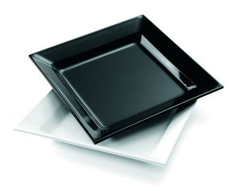 Platter Square 380x380mm Black