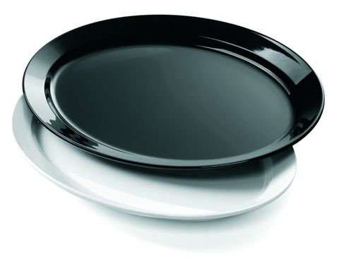 Platter Oval 500x350mm Black